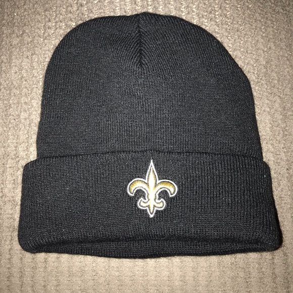 nfl saints beanie